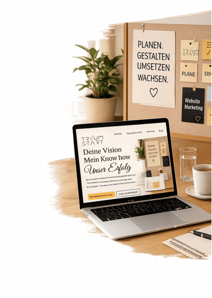 Penzberg Websites erstellen lassen, online Marketing, Selbstständigkeit, Erfolg, Agentur, Laptop, Planung