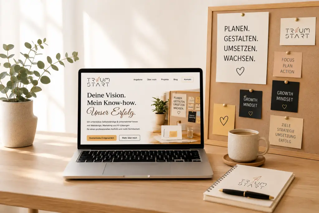 Website & Marketing traumstart für Selbstständige